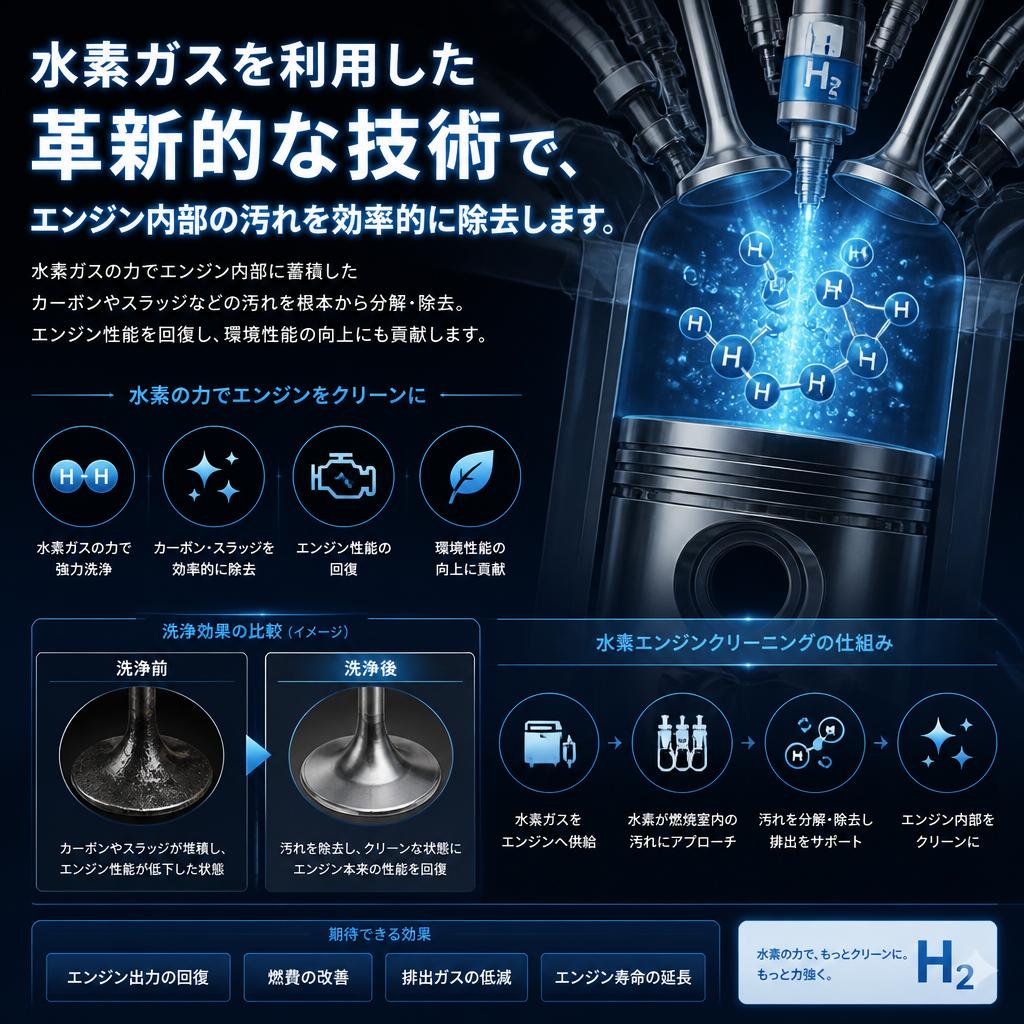 水素ガスクリーニングとは？